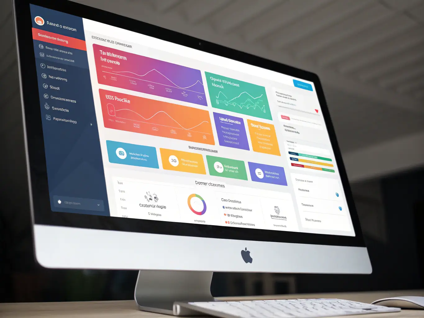 A clean and intuitive CRMBoosts interface showing automated workflows and task management, highlighting the ease of use and efficiency gains.
